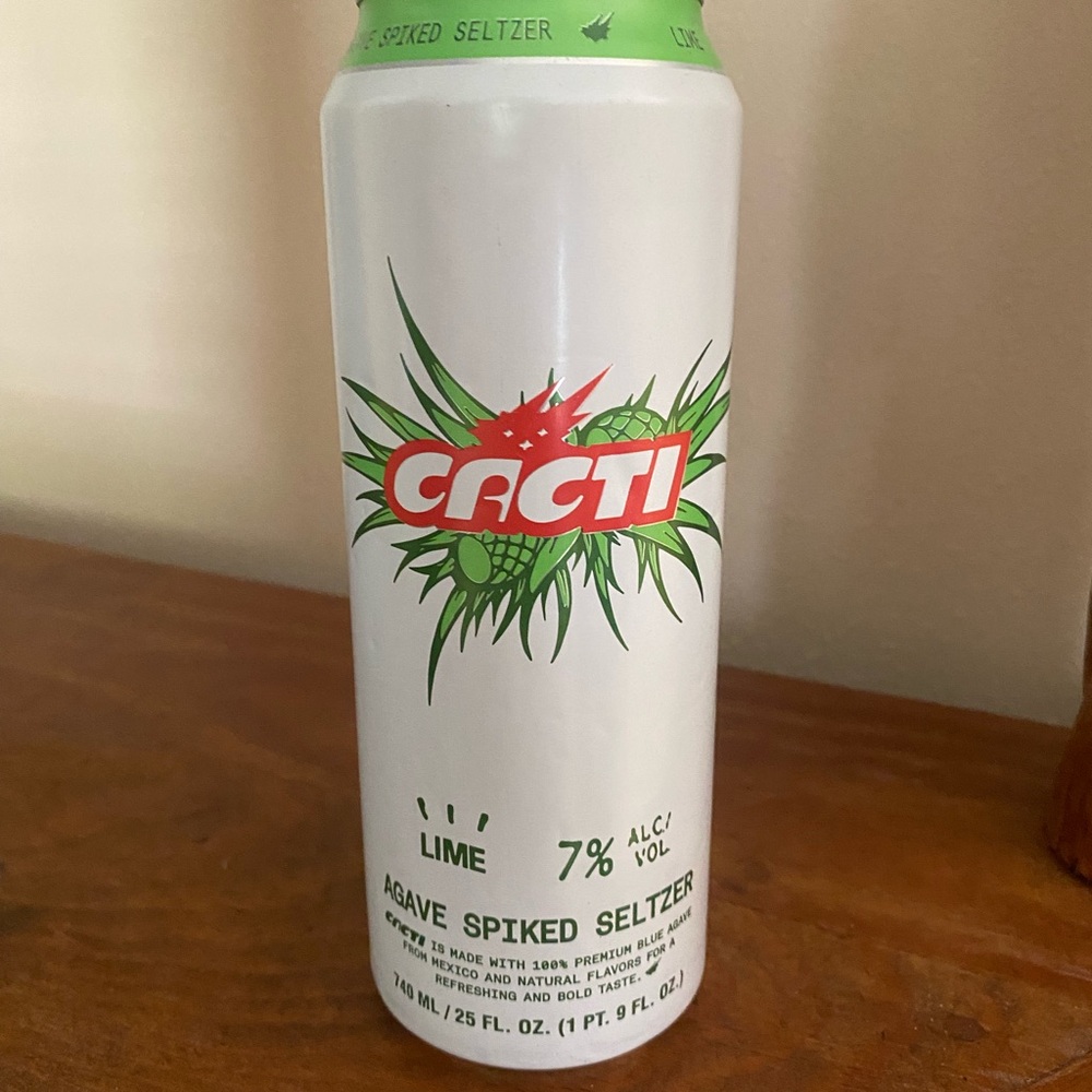Cacti Lime Agave Spiked Seltzer